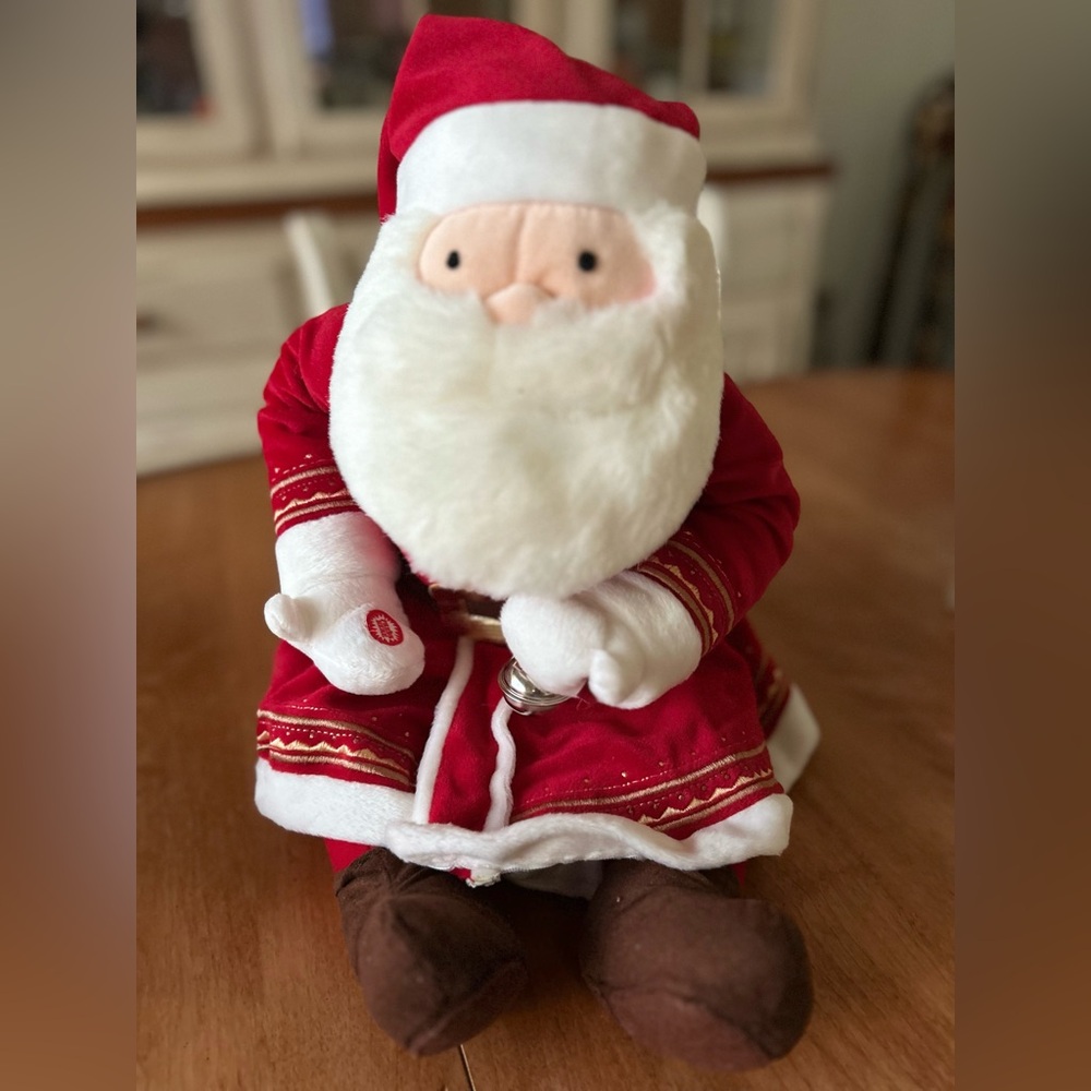 Hallmark The Polar Express 18" Talking Santa Plush With Bell